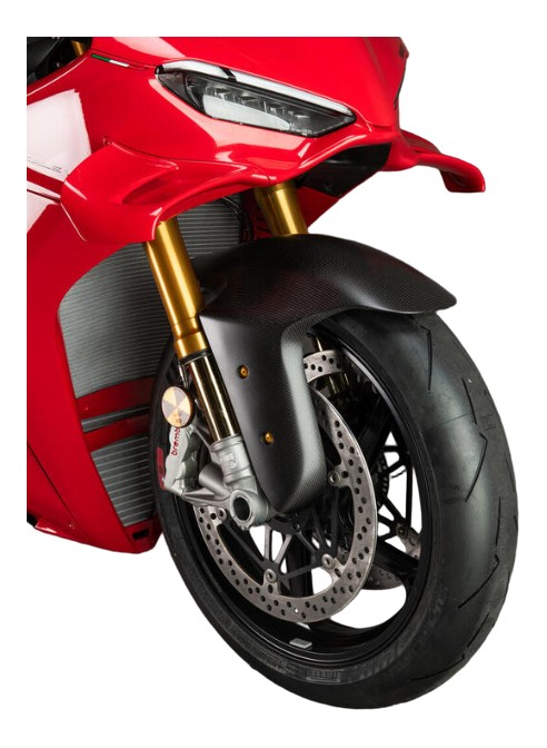 Garde-boue avant LIGHTECH carbone MAT pour PANIGALE V4 / V4S  2025