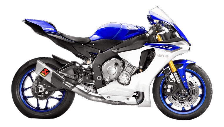 TUBE DECATALYSEUR TITANE YAMAHA R1 2015-2019 (L-Y10SO11T/TD)