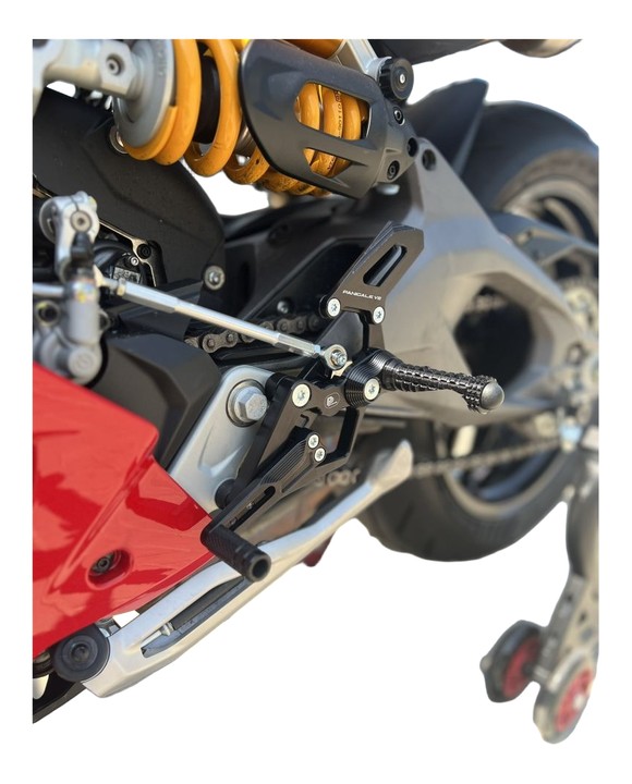 Commandes reculées PP Tuning Ducati Panigale V2 2025
