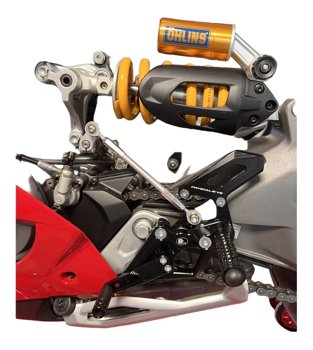 Commandes reculées PP Tuning Ducati Panigale V2 2025