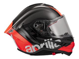 CASQUE ALPINESTARS APRILIA THROTTLE CARBONE