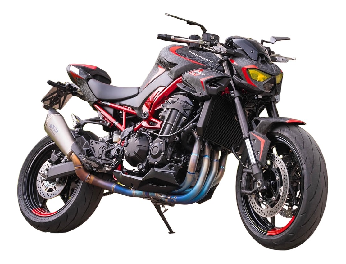 Collecteur racing titane SPARK pour Z900 2025 (GKA8503)