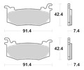 Plaquettes de frein avant RoadPRO Carbone Racing MOTO MASTER pour etrier Brembo Hypure