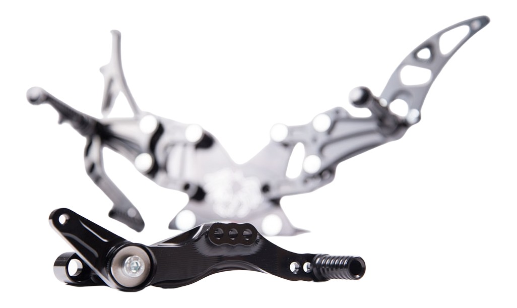 Commandes reculées Spider HONDA CBR 600 RR 2007-2022 (10.H337)