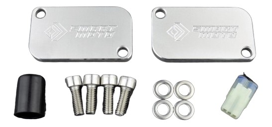 Plaque suppression antipollution système pair KTM 990,1090, 1190 , 1290 , 1390 (PLE-101)