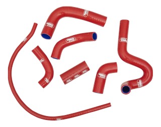 Durites de radiateur silicone SAMCO pour Ducati 749 2004-2007, 999 2005-2006 (DUC-8-RD)