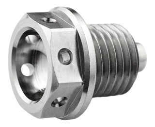 Bouchon de vidange aimanté pré-percé en Titane Yamaha R1 2000-2025