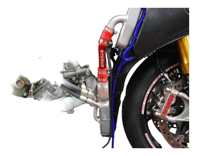 RADIATEUR EAU ET HUILE ADDITIONNEL FEBUR POUR DUCATI PANIGALE V2 2020-2024