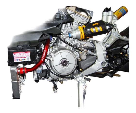 RADIATEUR EAU ET HUILE ADDITIONNEL FEBUR POUR DUCATI PANIGALE V2 2020-2024