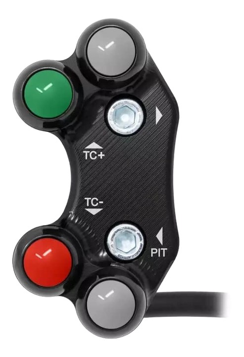 Commodo gauche racing Jetprime pour Aprilia RS660 25 (PLSR061)