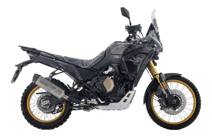 Silencieux ARROW INDY RACE EVO Titane embout carbone Voge DS800X Rally 2025 (72693PK)