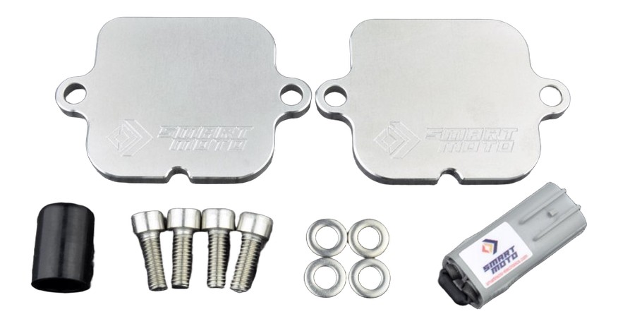 Plaque suppression antipollution valve AIS système pair Smart moto CBR600RR, CB650F/R, CBR650F/R, CB1000R, CBR1000RR (PLE-206)