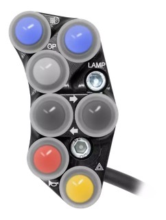 Commodo de guidon Enduro gauche pour Yamaha Tenerè 700 2022-2024 (PLSE 002)