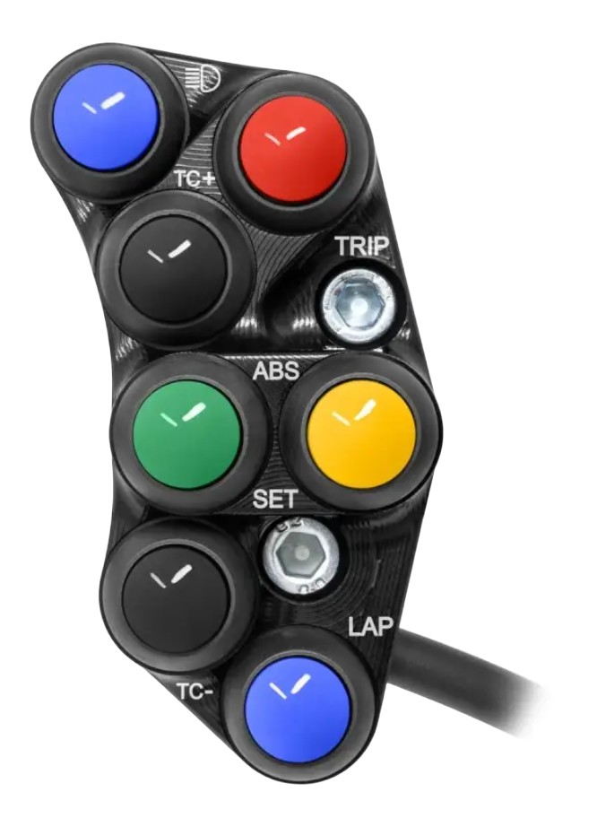 Commodo racing gauche 7 boutons JETPRIME S1000RR 2015-2018