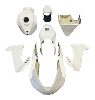 Kit carenage poly piste Plastic Bike APRILIA RS 457