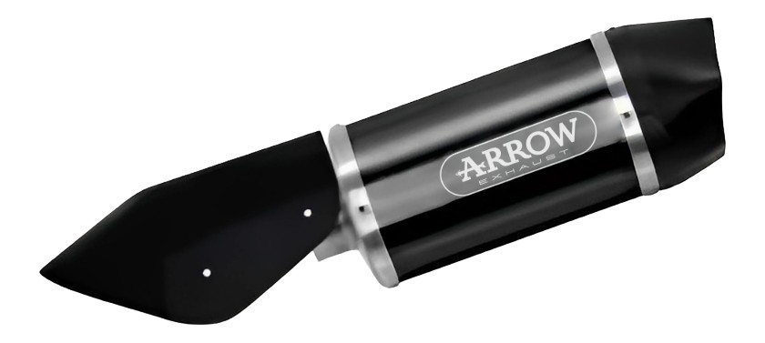 Silencieux INDY RACE ARROW embout carbone Multistrada 1200/S DVT 2015-2018, Multistrada 1260/S 2018-2020