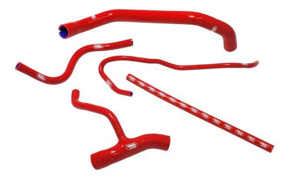 Durites de radiateur SAMCO type origine 5 durites - Aprilia TUAREG / RALLYE 660 2021 / 2025