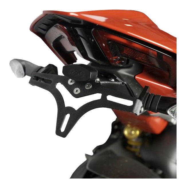 Support de plaque d'immatriculation R&G Racing Panigale V2/S 2025, Panigale V4/S 2025, Streetfighter V4/S 2025 (LP0388BK)