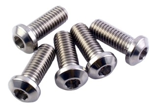 Kit de 5 vis de disque de frein arrière en Titane pour Aprilia RSV4 2009-2026