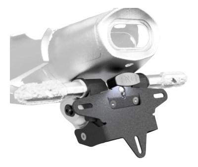 Support de plaque R&G RACING pour Honda CBR600RR 2024/2025 (LP0403BK)