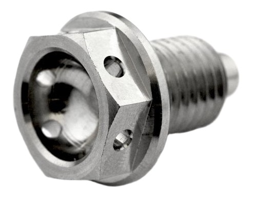 Bouchon de vidange aimanté pré-percé en titane Kawasaki ZX10R 2011-2020