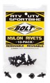 Rivets plastique M6 BOLT (10 pièces)