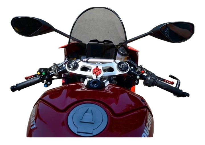 Ecrou de colonne de direction Ducabike pour Ducati Panigale V4 2018-2024, SF V4 2020-2026 (GS02)