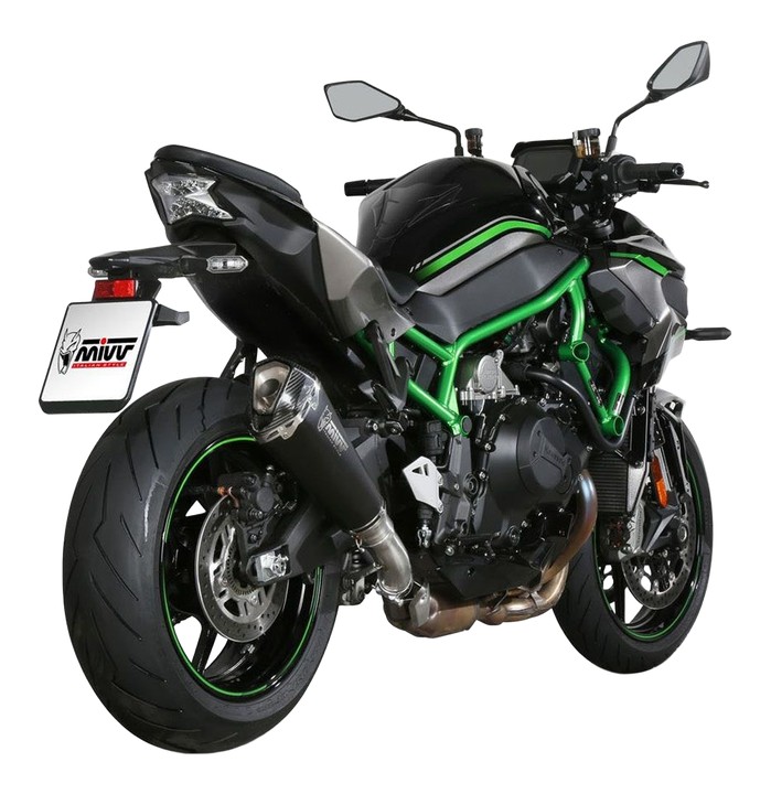 Silencieux MIVV Delta Race pour Kawasaki Z H2 2020-2024 (K.053.LDRB)