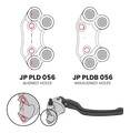 Commodo de guidon Routier droit pour Ducati Panigale V4 2025-2026,Panigale V4R 2026 (PLD 056)