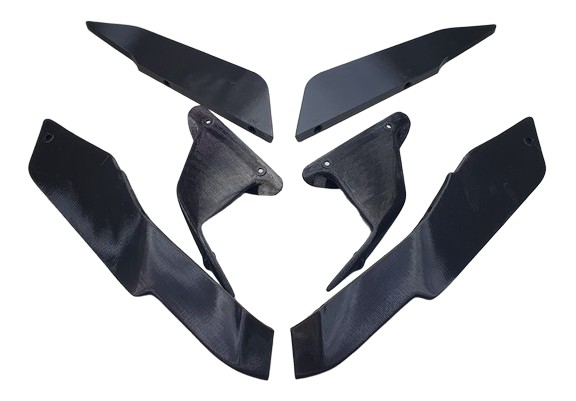 Carénage poly BLINDER pour RSV4 2025-2026