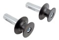 Béquille arrière LighTech RSS005R en acier inoxydable avec rouleaux (RSS005R)