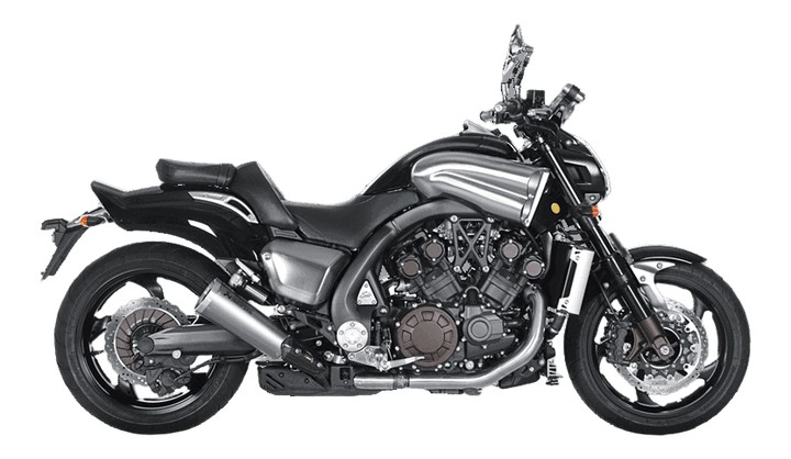 COLLECTEUR TITANE AKRAPOVIC YAMAHA 1700 V-MAX  2009-2016 (C-Y17SO1T/1)