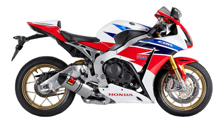 DEMI-LIGNE RACING AKRAPOVIC HONDA CBR1000RR 2014›2016 (S-H10SO11-T)