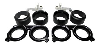 KIT CORNETS D'ADMISSION RACING YAMAHA R6 2008›2016 (VS25)