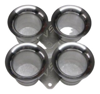 KIT CORNETS D'ADMISSION RACING LONG YAMAHA FZ1 2006›2015 (VS27)