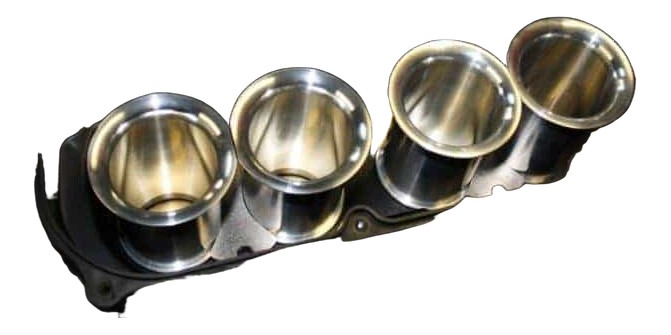 KIT CORNETS D'ADMISSION RACING LONG YAMAHA FZ1 2006›2015 (VS27)