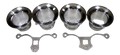 KIT CORNETS D'ADMISSION RACING YAMAHA R1 2009›2014 (VS35)