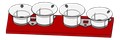 KIT CORNETS D'ADMISSION RACING YAMAHA R1 2009›2014 (VS35)