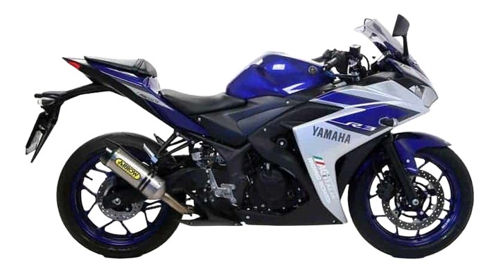 Ligne complete Arrow compétition yamaha R3