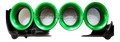 KIT CORNETS D'ADMISSION RACING KAWASAKI ER6 2006›2015 (VS33)