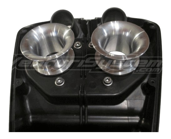 KIT CORNETS D'ADMISSION RACING KAWASAKI ER6 2006›2015 (VS33)