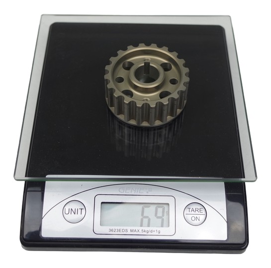 POULIES REGLABLES EN ERGAL POUR DUCATI 2 SOUPAPES 20 DENTS (KPA003D)