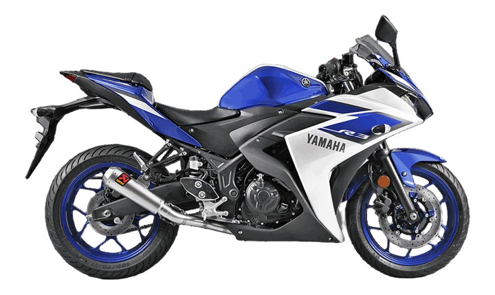 LIGNE COMPLÈTE AKRAPOVIC R3 (S-Y2R1-CUBSS)
