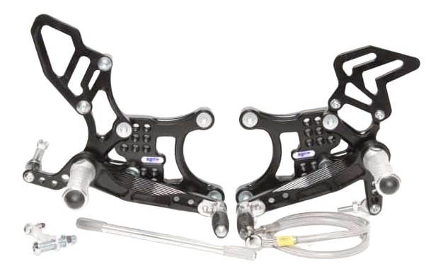 COMMANDES RECULEES PP-TUNING POUR ZX6R 2007 › 2022