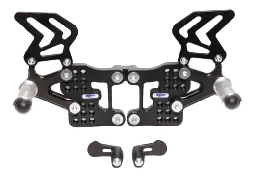 COMMANDES RECULÉES PP-TUNING POUR RSV 1000 2004 › 2009