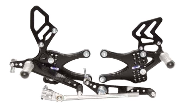 COMMANDES RECULÉES PP-TUNING POUR DAYTONA 675 2006 › 2012