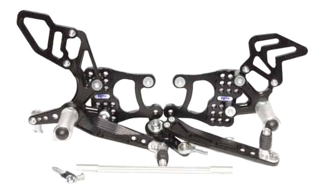 COMMANDES RECULÉES PP-TUNING POUR 1000 GSX-R 2009 › 2016