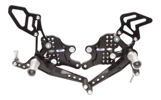 COMMANDES RECULÉES PP-TUNING POUR 1000 GSX-R 2007 › 2008