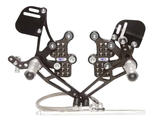 COMMANDES RECULÉES PP-TUNING POUR SV 650 2005 › 2007