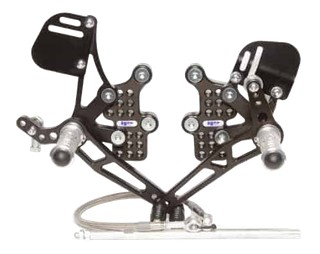 COMMANDES RECULÉES PP-TUNING POUR SV 1000 2003 › 2007